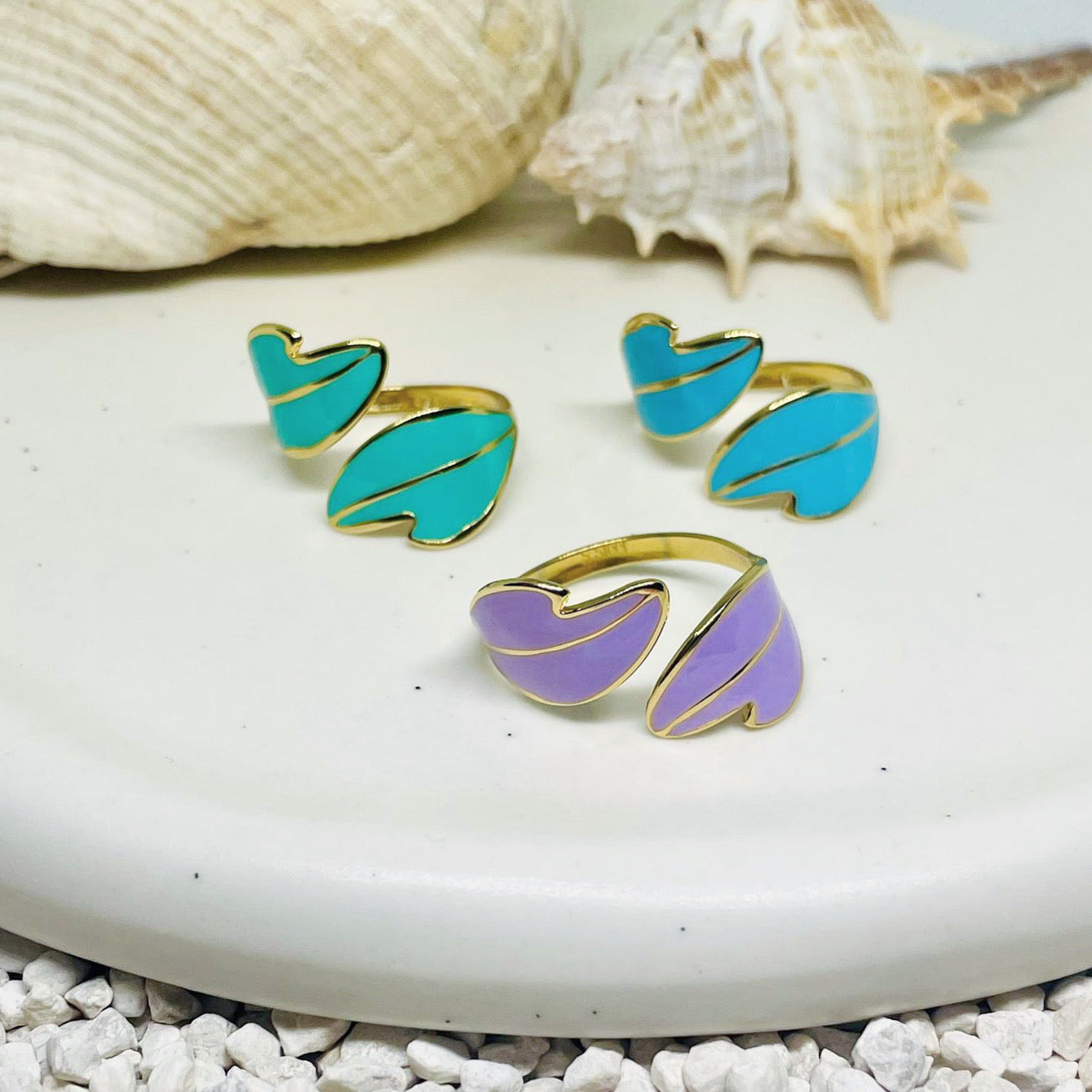 Enchanted Ocean Wave Ring