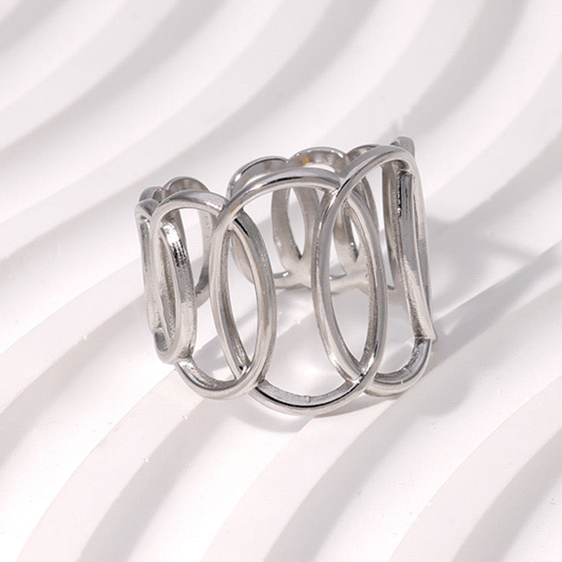 Silver Loop Ring