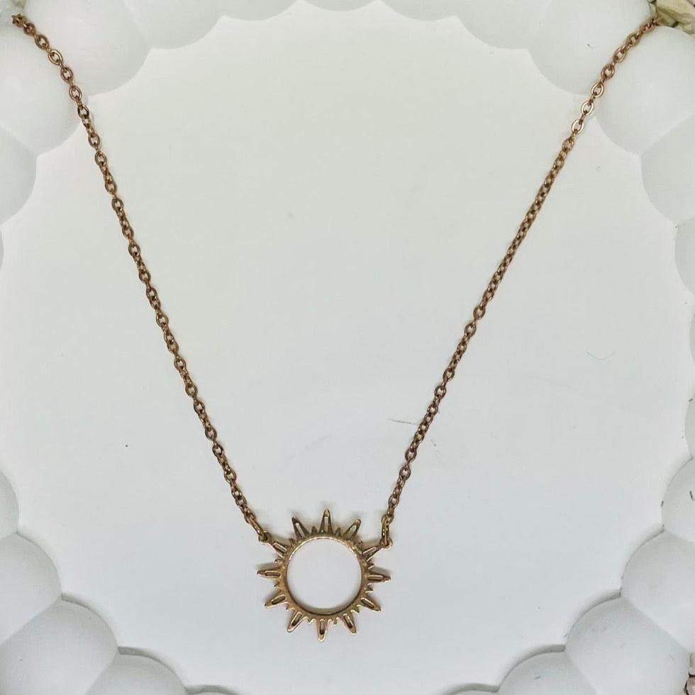 Radiant Sunburst Necklace
