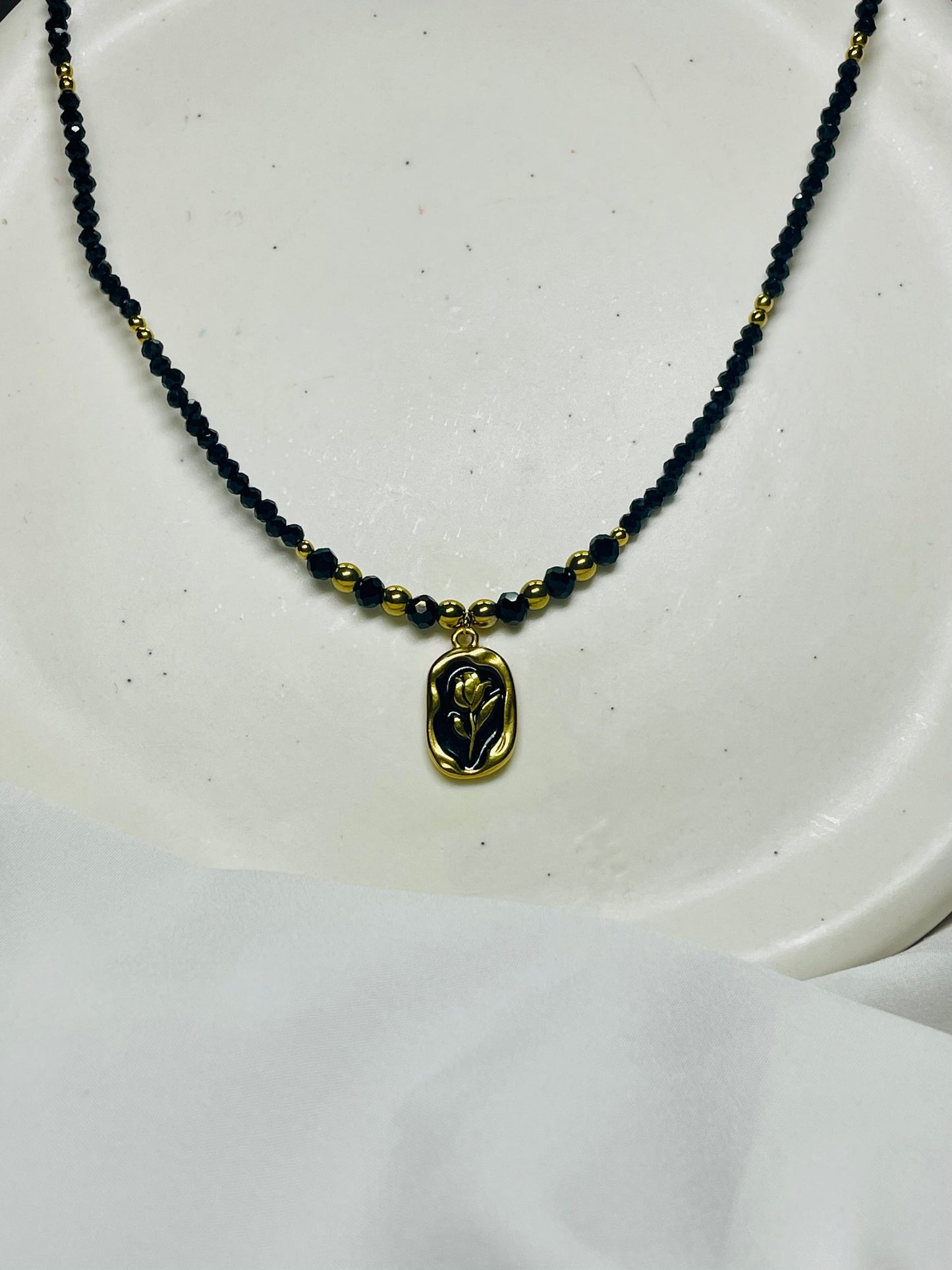 Golden Blossom Necklace