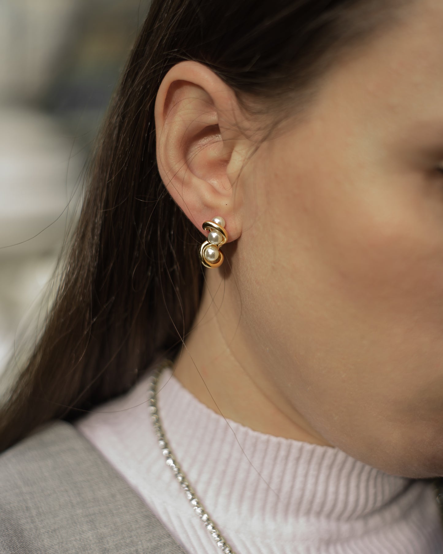 Pearl Embrace Earrings