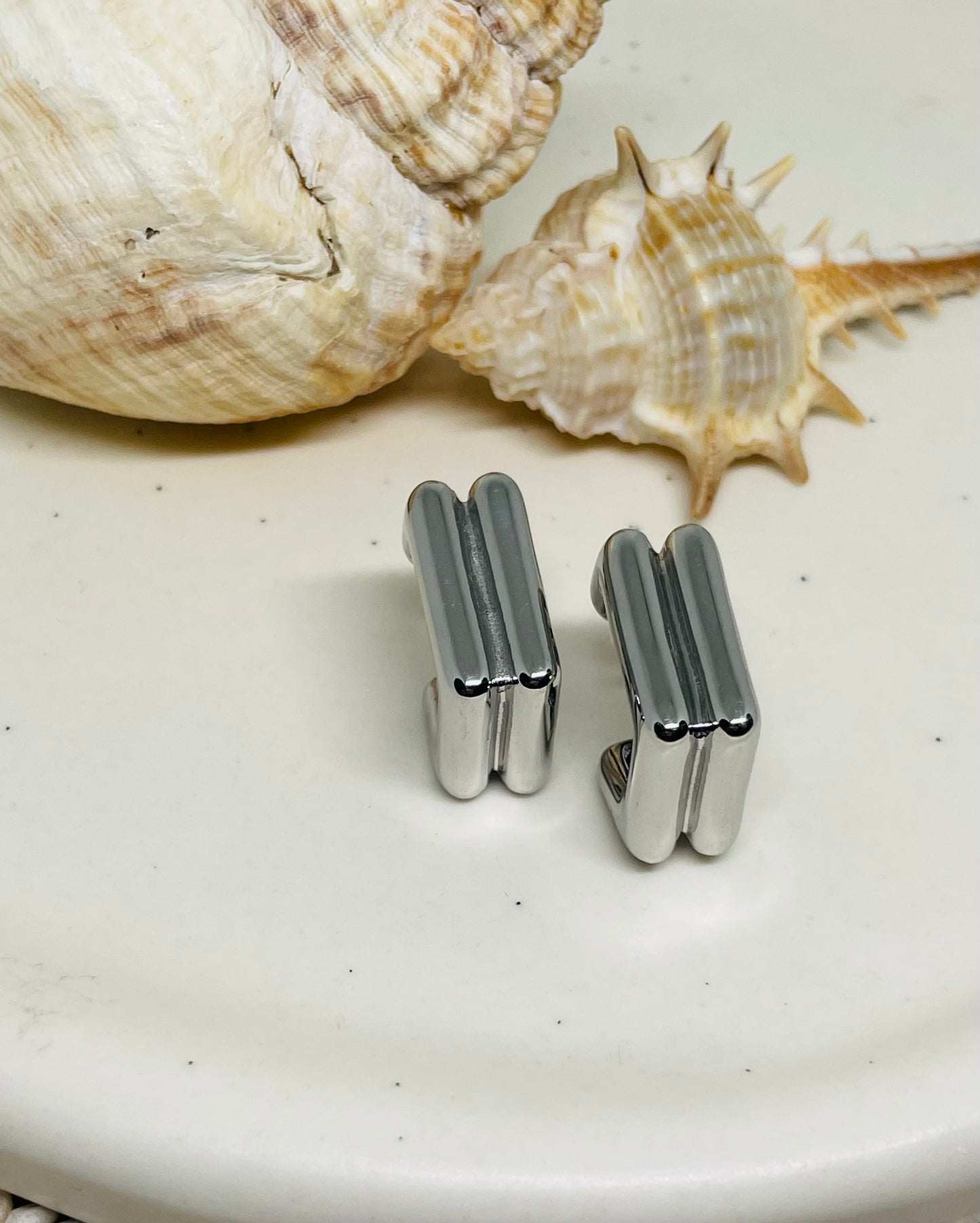 Minimalist Bar Stud Earrings - Gold & Silver