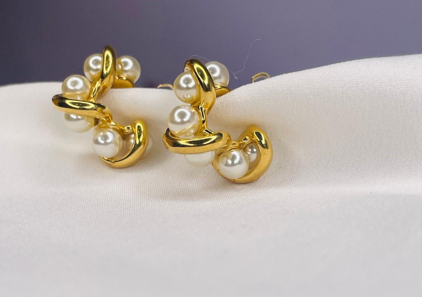Pearl Embrace Earrings