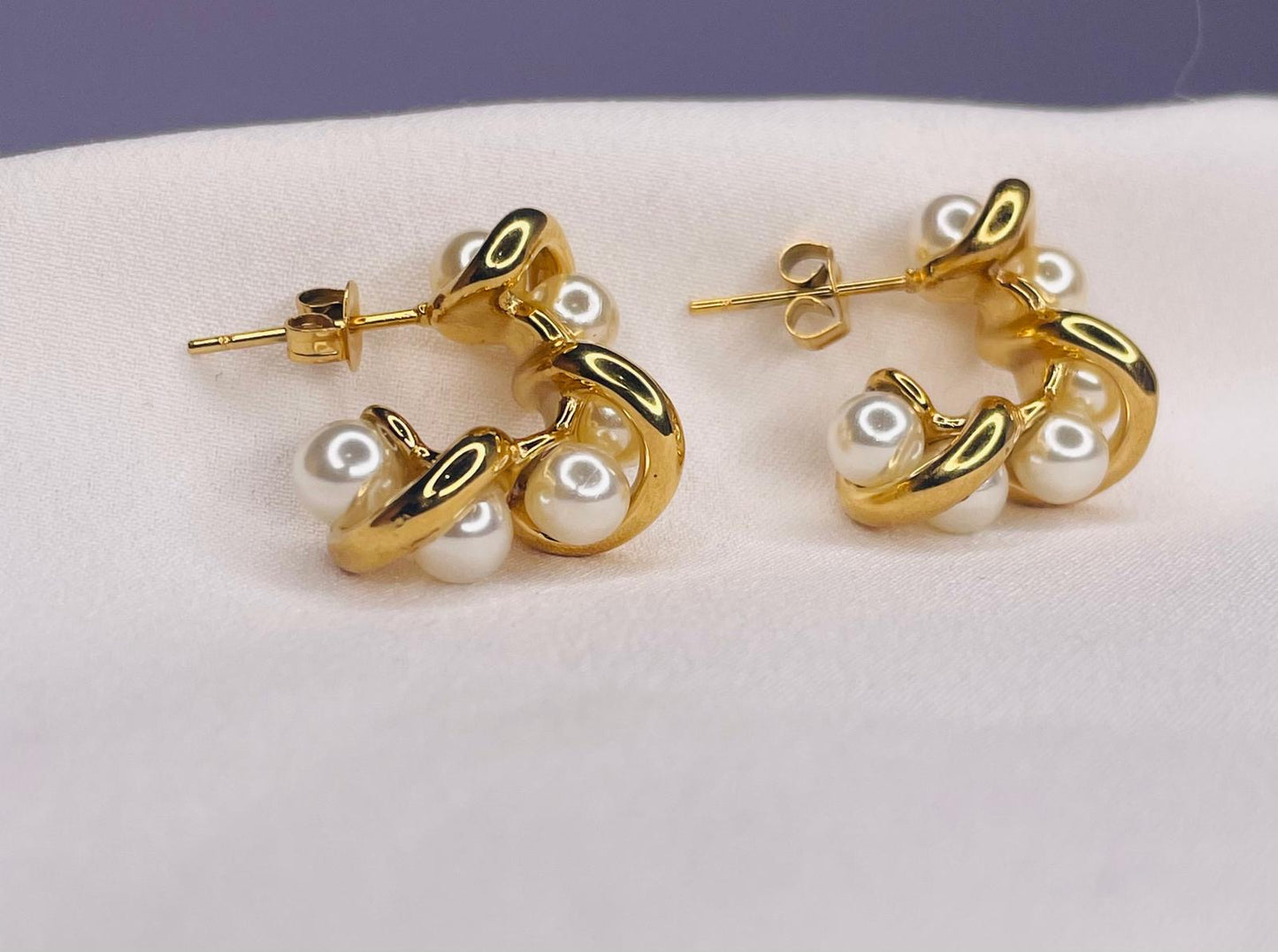 Pearl Embrace Earrings